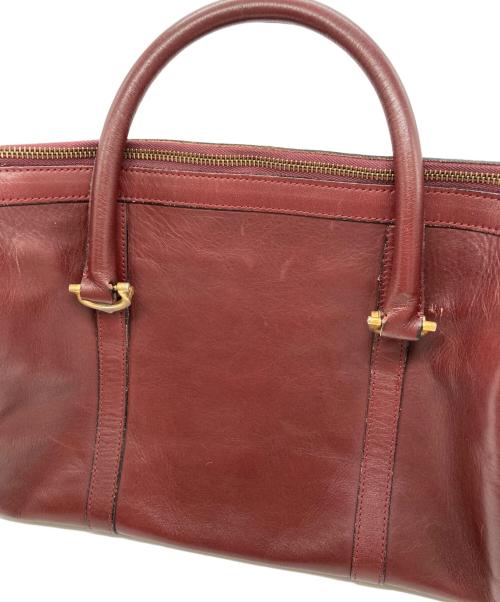 Cartier（カルティエ）Cartier (カルティエ) ミニボストンバッグ ボルドーの古着・服飾アイテム
