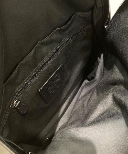 COACH（コーチ）COACH (コーチ) グラハムレザーリュック ブラックの古着・服飾アイテム
