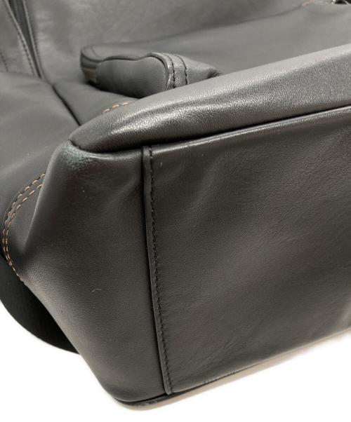 COACH（コーチ）COACH (コーチ) グラハムレザーリュック ブラックの古着・服飾アイテム