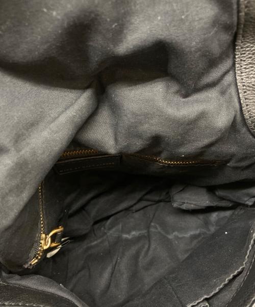 Marc by Marc Jacobs（マークバイマークジェイコブス）Marc by Marc Jacobs (マークバイマークジェイコブス) レザーショルダーバッグ ブラックの古着・服飾アイテム