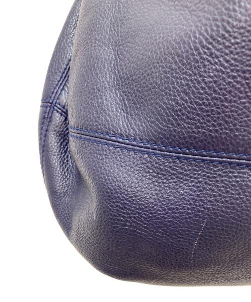 FURLA（フルラ）FURLA (フルラ) 2WAYレザーショルダーバッグ ネイビーの古着・服飾アイテム