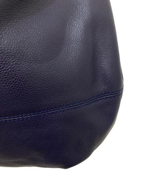 FURLA（フルラ）FURLA (フルラ) 2WAYレザーショルダーバッグ ネイビーの古着・服飾アイテム