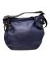 FURLA（フルラ）の古着「2WAYレザーショルダーバッグ」｜ネイビー