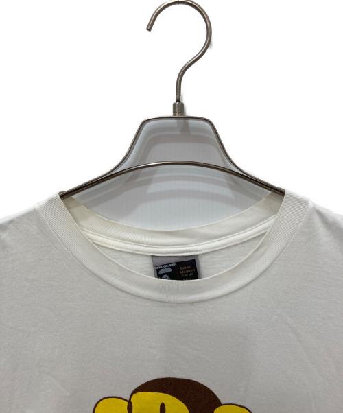 BAPE BY A BATHING APE（ベイプバイアベイシングエイプ）BAPE BY A BATHING APE (ベイプバイアベイシングエイプ) グラフィックTシャツ ホワイト サイズ:Lの古着・服飾アイテム