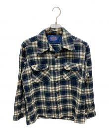 PENDLETON（ペンドルトン）の古着「オープンカラーウールシャツ」｜グリーン