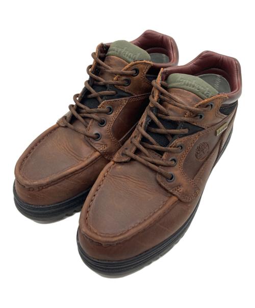 Timberland（ティンバーランド）Timberland (ティンバーランド) Heritage GORE-TEX Moc Toe Mid　ヘリテージ ゴアテックス モックトゥー ミッド ブラウン サイズ:25の古着・服飾アイテム