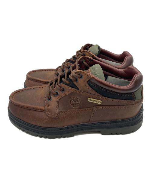 Timberland（ティンバーランド）Timberland (ティンバーランド) Heritage GORE-TEX Moc Toe Mid　ヘリテージ ゴアテックス モックトゥー ミッド ブラウン サイズ:25の古着・服飾アイテム