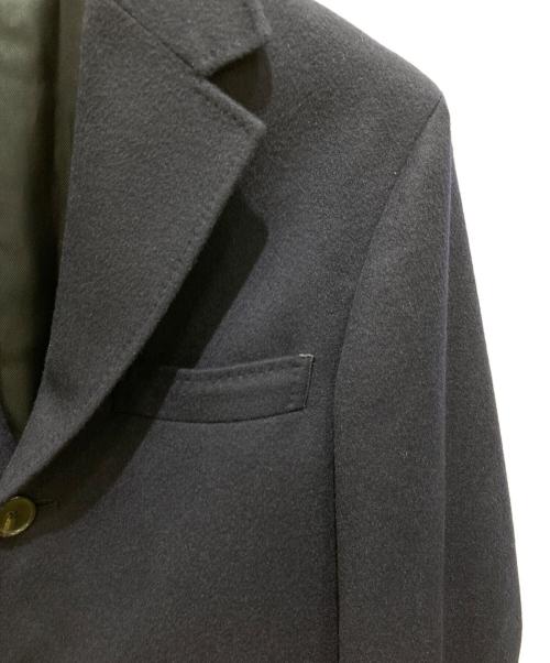 EDIFICE（エディフィス）EDIFICE (エディフィス) カシミヤ チェスターコート ネイビー サイズ:44の古着・服飾アイテム