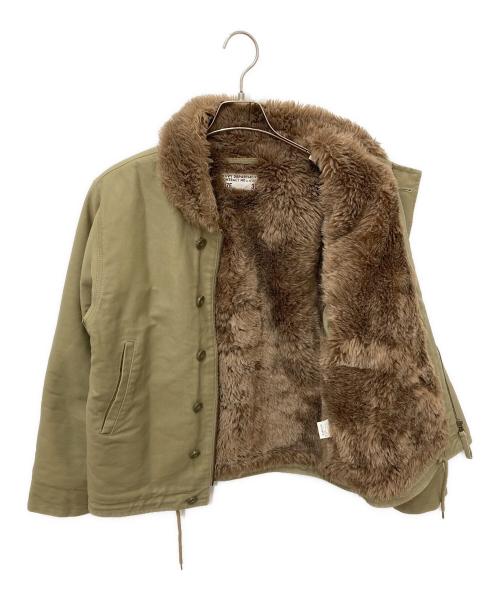 waiper（ワイパー）WAIPER (ワイパー) N-1デッキジャケット カーキ サイズ:38の古着・服飾アイテム