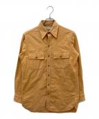 L.L.Beanエルエルビーン）の古着「シャモアクロスシャツ」｜オレンジ