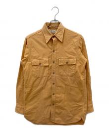 L.L.Bean（エルエルビーン）の古着「シャモアクロスシャツ」｜オレンジ