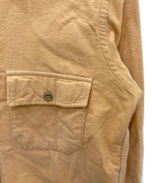 L.L.Bean（エルエルビーン）L.L.Bean (エルエルビーン) シャモアクロスシャツ オレンジ サイズ:15の古着・服飾アイテム