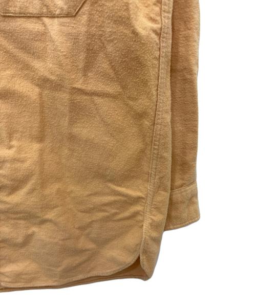 L.L.Bean（エルエルビーン）L.L.Bean (エルエルビーン) シャモアクロスシャツ オレンジ サイズ:15の古着・服飾アイテム
