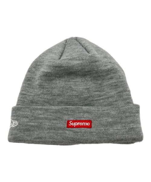 SUPREME（シュプリーム）SUPREME (シュプリーム) New Era (ニューエラ) box Logo Beanie グレーの古着・服飾アイテム