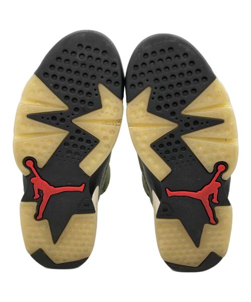 NIKE（ナイキ）NIKE (ナイキ) Travis Scott (トラヴィススコット) AIR JORDAN6 Medium Olive/ミディアム オ サイズ:26の古着・服飾アイテム