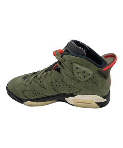 NIKE（ナイキ）NIKE (ナイキ) Travis Scott (トラヴィススコット) AIR JORDAN6 Medium Olive/ミディアム オ サイズ:26の古着・服飾アイテム