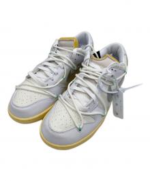 NIKE×OFFWHITE（ナイキ×オフホワイト）の古着「Dunk Low 1 of 50"Lot.1"」｜ホワイト
