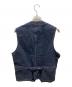 SUGAR CANE (シュガーケーン) WABASH STRIPE WORK VEST ネイビー サイズ:42：12000円
