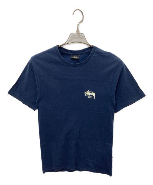 stussy（ステューシー）stussy (ステューシー) プリントTシャツ ネイビー サイズ:Sの古着・服飾アイテム