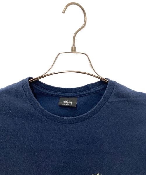 stussy（ステューシー）stussy (ステューシー) プリントTシャツ ネイビー サイズ:Sの古着・服飾アイテム