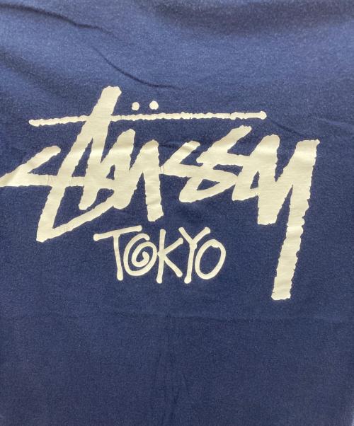 stussy（ステューシー）stussy (ステューシー) プリントTシャツ ネイビー サイズ:Sの古着・服飾アイテム