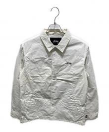 stussy（ステューシー）の古着「コーチジャケット」｜ホワイト