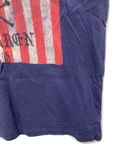 POLO RALPH LAUREN（ポロ・ラルフローレン）POLO RALPH LAUREN (ポロ・ラルフローレン) プリントTシャツ ネイビー サイズ:XLの古着・服飾アイテム