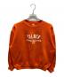 RUSSELL ATHLETIC（ラッセルアスレチック）の古着「プリントクルーネックスウェット」｜オレンジ