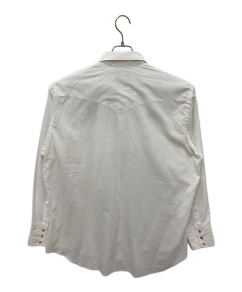 Wrangler（ラングラー）Wrangler (ラングラー) ウエスタンシャツ ホワイト サイズ:XLの古着・服飾アイテム