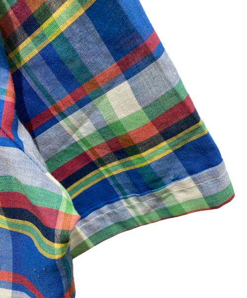 CATALINA（カタリナ）CATALINA (カタリナ) 開襟チェックシャツ マルチカラー サイズ:Ｌの古着・服飾アイテム