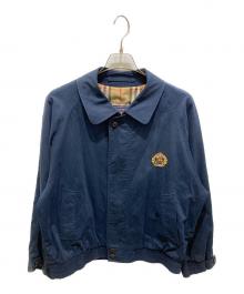 Burberry's（バーバリー）の古着「裏ノヴァチェックジップジャケット」｜ネイビー
