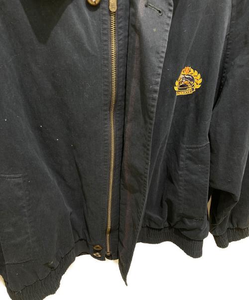 Burberry's（バーバリー）Burberry's (バーバリー) 裏ノヴァチェックジップジャケット ネイビー サイズ:Ｓの古着・服飾アイテム