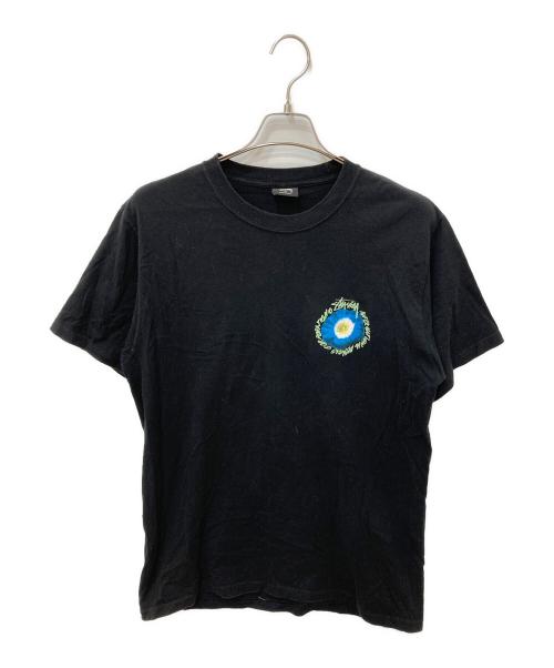 stussy（ステューシー）stussy (ステューシー) プリントTシャツ ブラック サイズ:Ｍの古着・服飾アイテム
