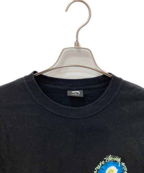 stussy（ステューシー）stussy (ステューシー) プリントTシャツ ブラック サイズ:Ｍの古着・服飾アイテム