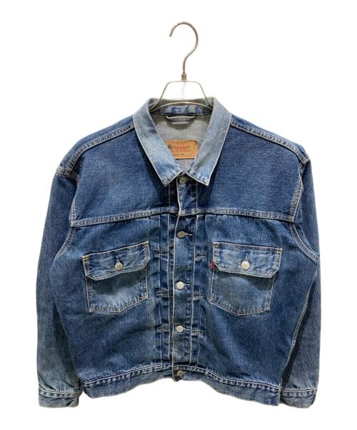 LEVI'S（リーバイス）LEVI'S (リーバイス) 復刻2ndデニムジャケット ブルー サイズ:Ｌの古着・服飾アイテム
