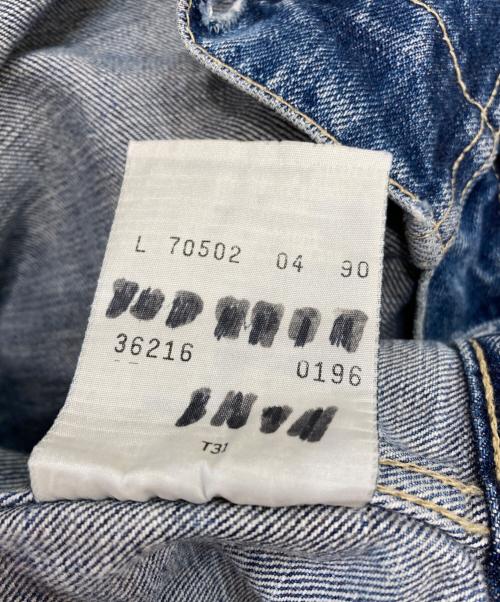LEVI'S（リーバイス）LEVI'S (リーバイス) 復刻2ndデニムジャケット ブルー サイズ:Ｌの古着・服飾アイテム