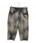ANCELLM（アンセルム）の古着「AGING WIDE DENIM 5P PANTS」｜ブラック