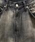 中古・古着 ANCELLM (アンセルム) AGING WIDE DENIM 5P PANTS ブラック サイズ:2：25000円