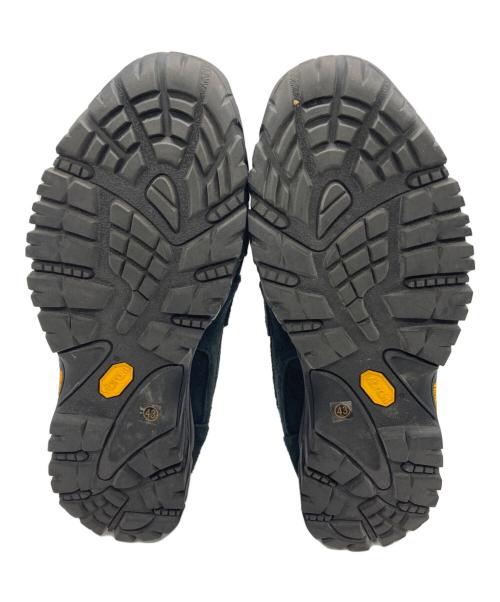 OPENING act（オープニングアクト）OPENING act (オープニングアクト) vibram (ビブラム) ボリュームVIBRAMソールリアルレザースウェードローファースニーカー ブラック サイズ:43の古着・服飾アイテム