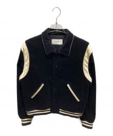 CELINE（セリーヌ）の古着「テディジャケット / コーデュロイ」｜ブラック