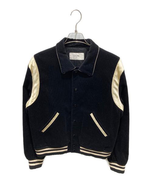 CELINE（セリーヌ）CELINE (セリーヌ) テディジャケット / コーデュロイ ブラック サイズ:54の古着・服飾アイテム