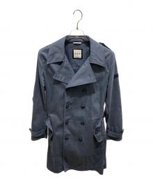 TATRAS（タトラス）の古着「UMBRIA ナイロントレンチコート」｜ブルー