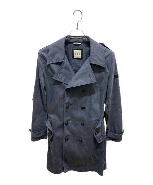 TATRAS（タトラス）TATRAS (タトラス) UMBRIA ナイロントレンチコート ブルー サイズ:3の古着・服飾アイテム