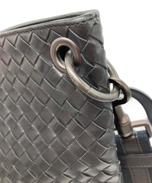 BOTTEGA VENETA（ボッテガベネタ）BOTTEGA VENETA (ボッテガベネタ) ショルダーバッグ ブラックの古着・服飾アイテム