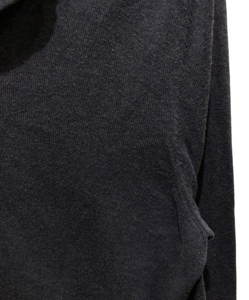 Zanone（ザノーネ）Zanone (ザノーネ) 襟付スキッパー薄手ニット ネイビー サイズ:46の古着・服飾アイテム