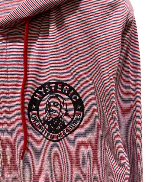 Hysteric Glamour（ヒステリックグラマー）Hysteric Glamour (ヒステリックグラマー) ジップパーカー レッド サイズ:Ｓの古着・服飾アイテム