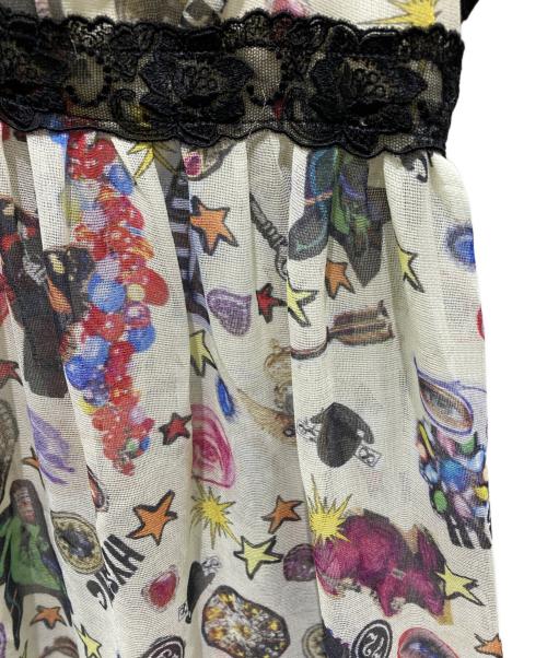 Hysteric Glamour（ヒステリックグラマー）Hysteric Glamour (ヒステリックグラマー) キャミソールワンピース アイボリー サイズ:FREEの古着・服飾アイテム