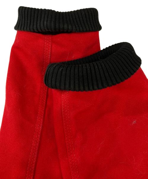 VLONE（ヴィーロン）VLONE (ヴィーロン) Canvas Jacket Embroidered Red レッド サイズ:Ｌの古着・服飾アイテム