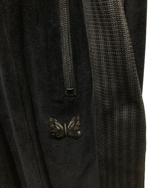 Needles（ニードルズ）Needles (ニードルズ) Velour Track Pant ブラック サイズ:XSの古着・服飾アイテム