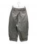 HARVESTY (ハーベスティー) BLACK DENIM CIRCUS PANTS グレー サイズ:2：12000円